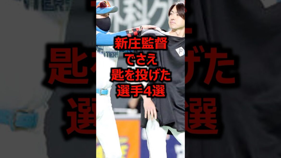 新庄監督でさえ匙を投げた選手4選 #プロ野球 #新庄剛志 #北海道日本ハムファイターズ 新庄監督でさえ匙を投げた選手4選 #プロ野球 #新庄剛志 #北海道日本ハムファイターズ