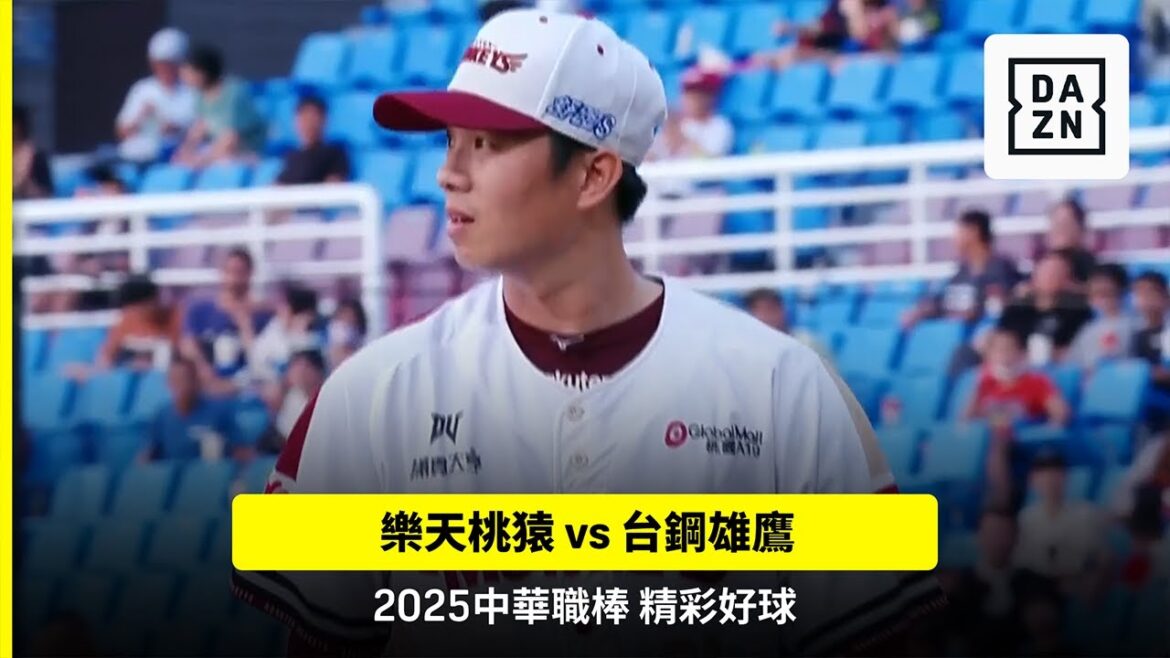 【中職】2025.06.22 樂天桃猿 vs 台鋼雄鷹 精彩好球