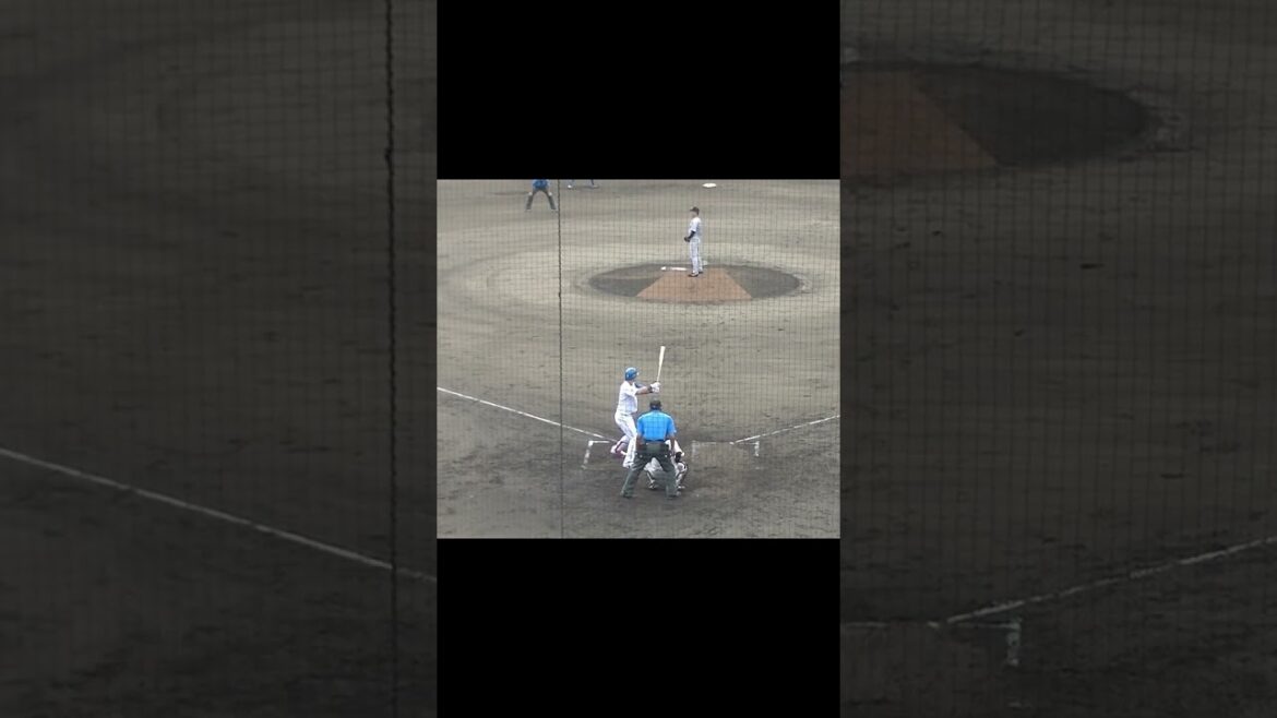 野村佑希を空振り三振にとる巨人 鈴木康平（2024年6月25日 北海道日本ハムファイターズ対 読売ジャイアンツ）