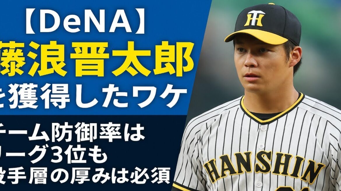 【DeNA】藤浪晋太郎を獲得したワケ チーム防御率はリーグ3位も投手層の厚みは必須条件 【DeNA】藤浪晋太郎を獲得したワケ チーム防御率はリーグ3位も投手層の厚みは必須条件