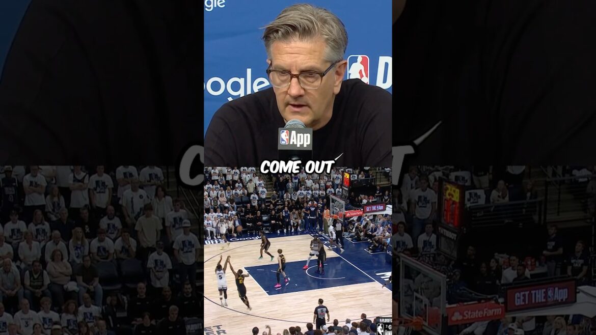 ティンバーウルブズのクリス・フィンチHCが第1戦後にアンソニー・エドワーズを批判👀