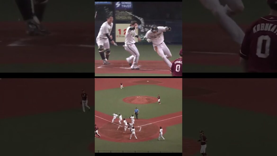 【7月16日楽天イーグルス戦】中川選手のサヨナラホームランで劇的勝利✨ #中川圭太 #ホームラン #オリックス #shorts