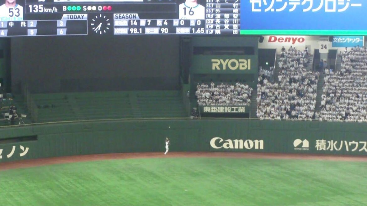 西武 西川愛也 ナイスプレー　西武 vs 日本ハム　2025年7月14日(月)　東京ドーム
