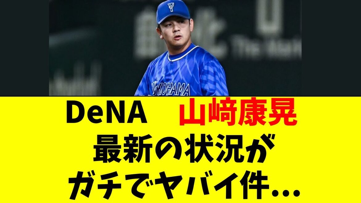 【DeNA】山崎康晃がとんでもない状況になってる件・・・