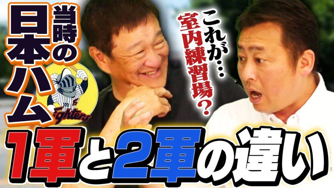 【１軍と２軍の違い】『シャワーもない球場で野球できるか‼︎』日本ハム二軍施設が酷すぎた⁉︎岩本勉と当時の日本ハムの振り返ってみた‼︎