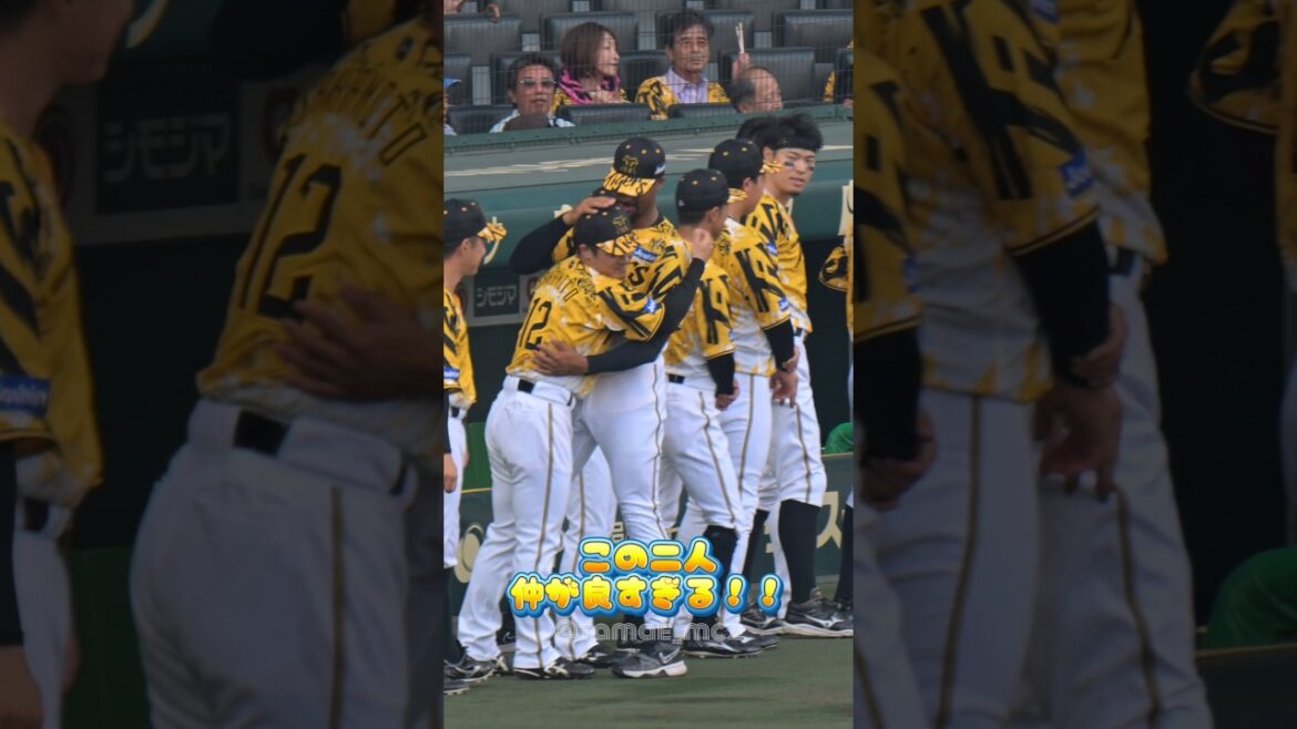 人目をはばからずいちゃつくデュプランティエと坂本誠志郎