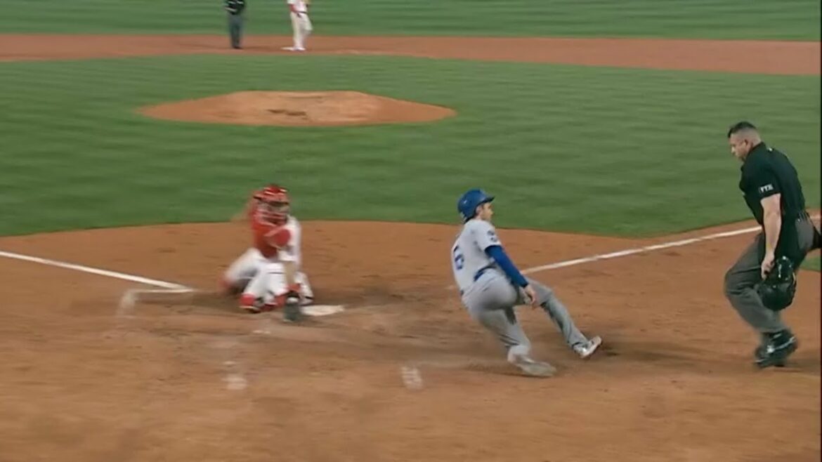 トレイターナーの摩擦を置き去りにしてる本塁スライディング集