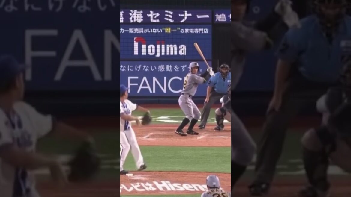 #shorts  足のスペシャリスト植田海がタイムリーツーベース！！#阪神タイガース