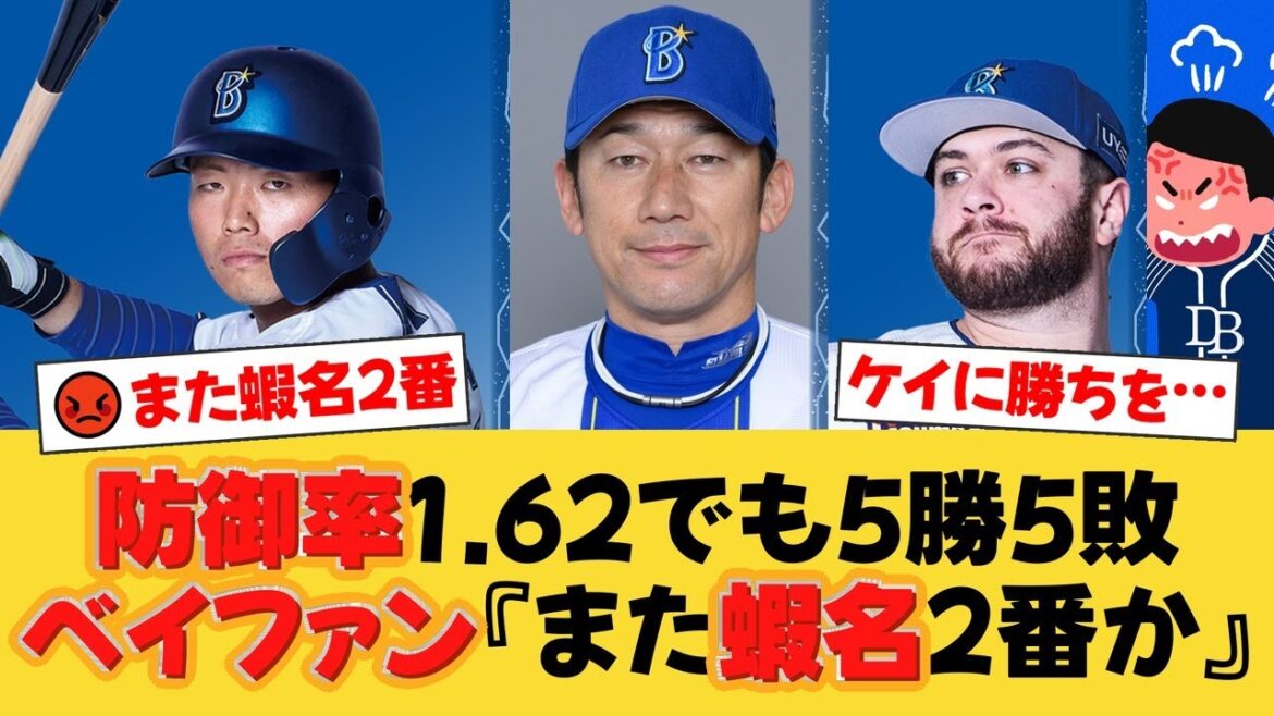 【DeNA】なぜまた蝦名が2番?防御率1.62のエース・ケイを見殺しか。ファンから三浦采配に批判殺到「学習能力ゼロ」「関根を使え」【DeNAファンの反応】【Y速報】 【DeNA】なぜまた蝦名が2番?防御率1.62のエース・ケイを見殺しか。ファンから三浦采配に批判殺到「学習能力ゼロ」「関根を使え」【DeNAファンの反応】【Y速報】