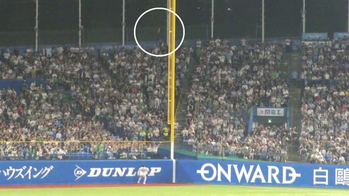 巨人 中山礼都 勝ち越しソロホームラン 第2号　ヤクルト vs 巨人　2025年7月17日(木)　神宮球場