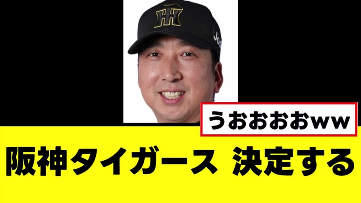 【阪神】まだシーズン前半なのになんかすごい決定が下される
