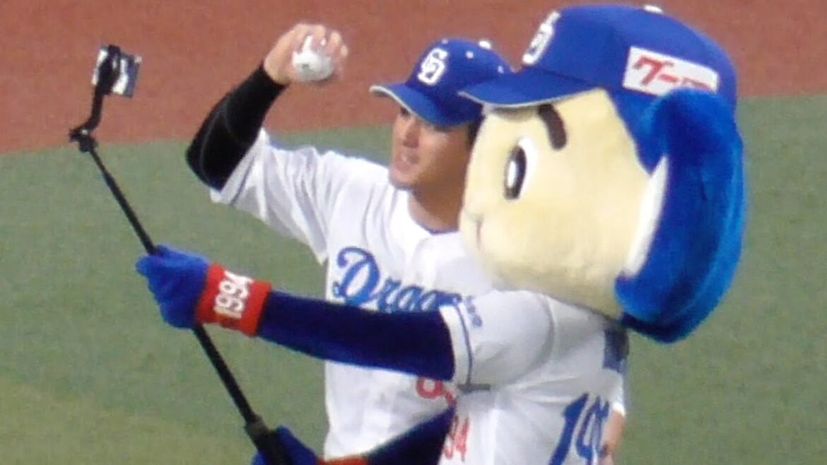 今日のヒーロー板山祐太郎　ドアラと一緒にドーム一周　中日ドラゴンズVS広島東洋カープ　2025/07/11