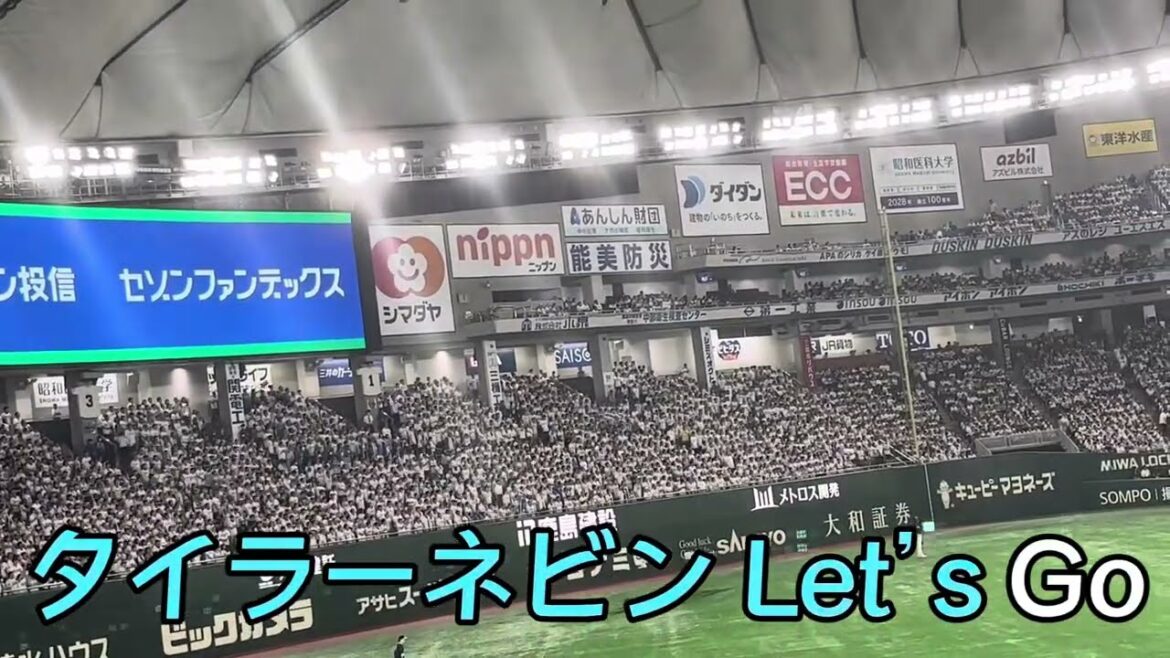 【埼玉西武ライオンズ】ネビン 選手応援歌 【埼玉西武ライオンズ】ネビン 選手応援歌