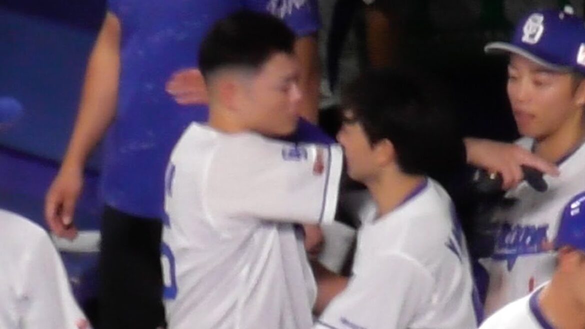 細川成也　逆転タイムリー！前の回にエラーした山本泰寛が細川に感謝　中日ドラゴンズVS横浜DeNAベイスターズ　2025/07/19