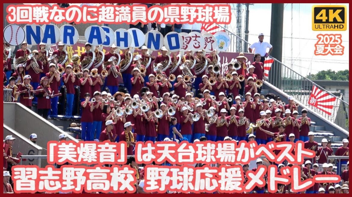 2025夏 習志野高校 野球応援メドレー やっぱり「美爆音」は天台球場が最高の舞台!サウンドが全身に~新曲は習高らしくない?嵐の「GUTS!」(千葉県高校野球応援2025) 2025夏 習志野高校 野球応援メドレー やっぱり「美爆音」は天台球場が最高の舞台!サウンドが全身に~新曲は習高らしくない?嵐の「GUTS!」(千葉県高校野球応援2025)