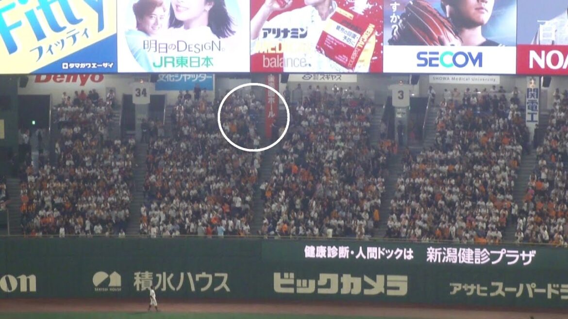 阪神 佐藤輝明 決勝2ランホームラン 第25号　巨人 vs 阪神　2025年7月19日(土) 東京ドーム