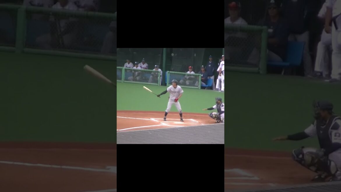 【ジャイアンツ】舟越秀虎バッティングフォーム＜2軍・ヤクルトスワローズ対 読売ジャイアンツ  2024年5月6日＞