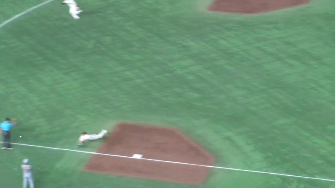 阪神 髙寺望夢 ツーベースヒット　巨人 vs 阪神　2025年7月19日(土) 東京ドーム