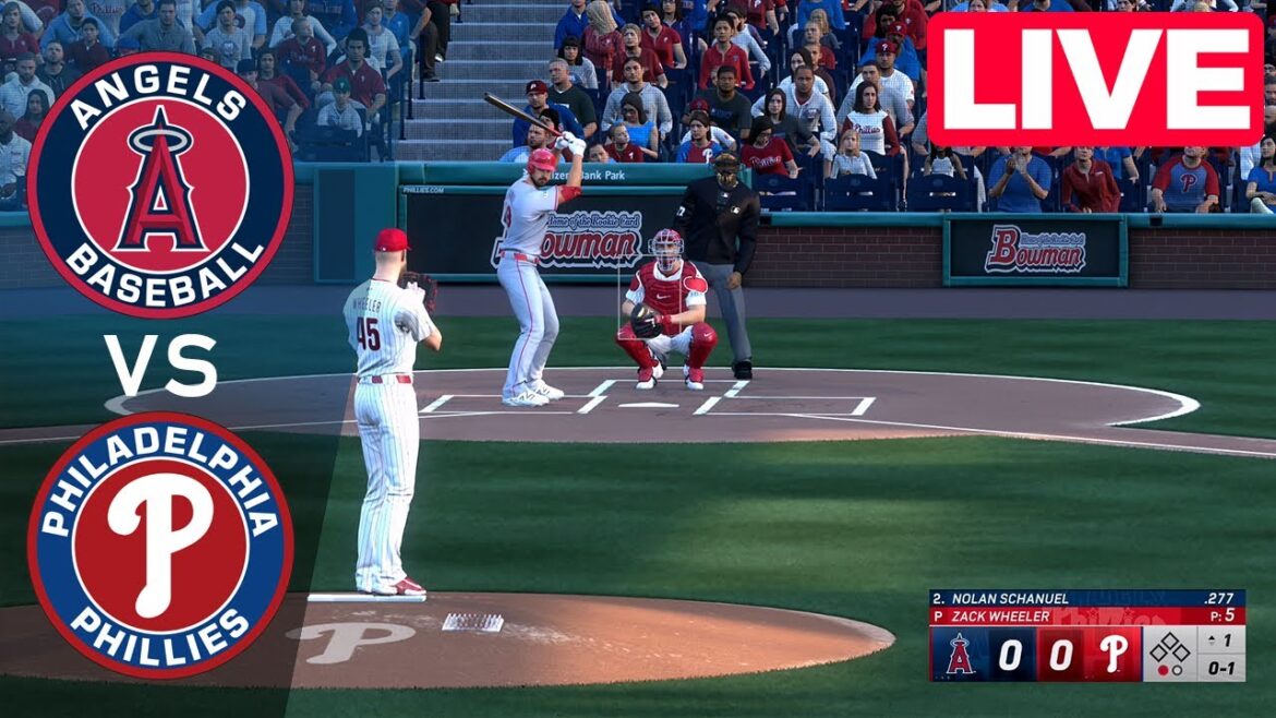 MLB LIVE🔴 Philadelphia Phillies vs Los Angeles Angels - Jul 20, 2025 | Full Game MLB 2025 EN VIVO