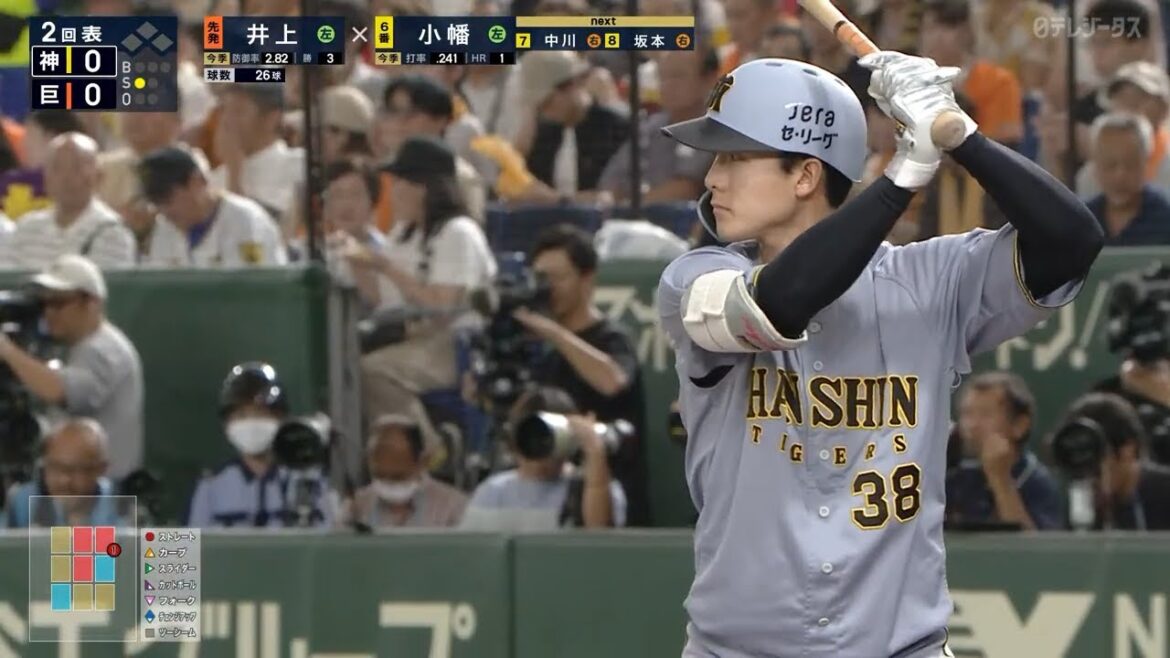 【阪神】小幡竜平プロ初2試合連発の2号ソロホームラン!!