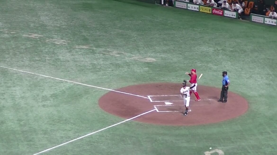 若林楽人を三振でカープ栗林良吏 勝利の瞬間【読売ジャイアンツ対 広島カープ2024年6月29日】