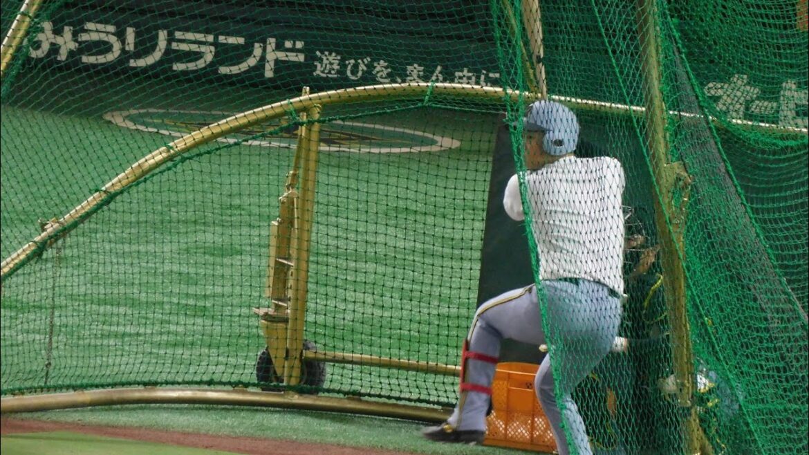 【柵越えでどよめき】中川勇斗 打撃練習 2025.7.20