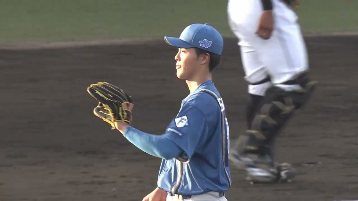 イースタン選抜の先発投手、柴田獅子(日本ハム) -レクザム フレッシュオールスターゲーム2025- イースタン選抜の先発投手、柴田獅子(日本ハム) -レクザム フレッシュオールスターゲーム2025-