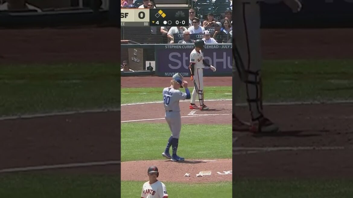 Bird interrupts Jung Hoo Lee's at bat 🤣 #bird #mlb #junghoolee #giants