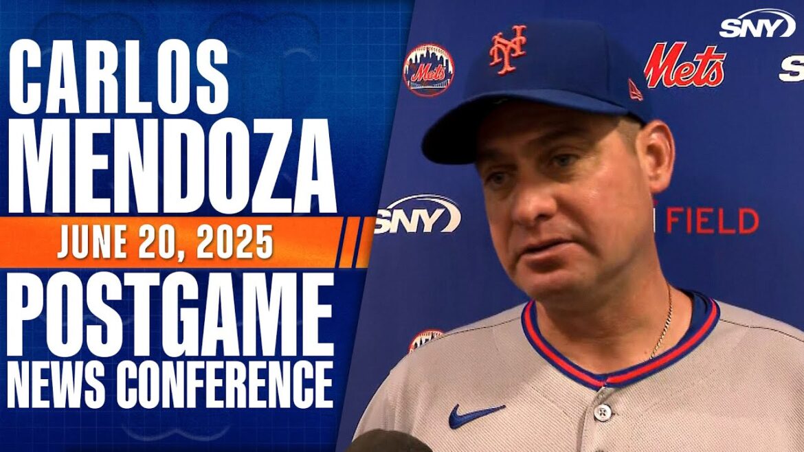 Carlos Mendoza on Reed Garrett's ineffective outing and Mets seventh straight loss
