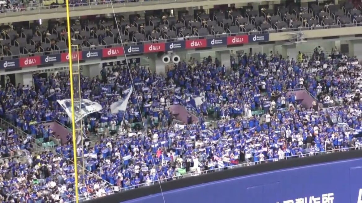 中日祖父江の登場曲宙船 vs ベイス応援団の勇者のDNA　最後はベイス応援団の勝利（？）