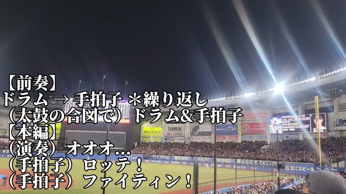 【千葉ロッテ】チャンステーマ6/2025/7/20オリックスバファローズ戦 【千葉ロッテ】チャンステーマ6/2025/7/20オリックスバファローズ戦