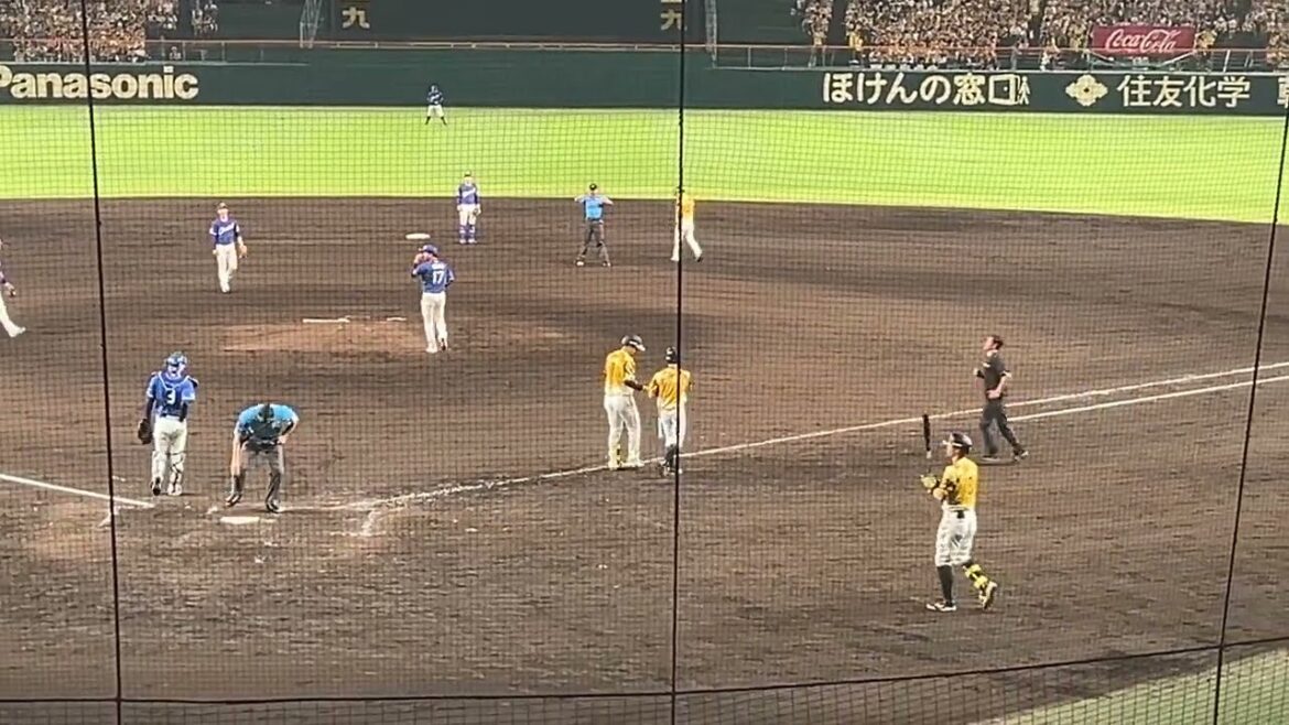 森下死球でブチ切れる #阪神タイガース 中日ドラゴンズ #森下翔太