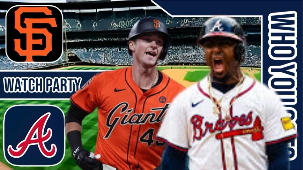 San Francisco Giants vs Atlanta Braves | Live Play by Play | 3D Presentation | #mlb 7-22-25 Game⚾🔥