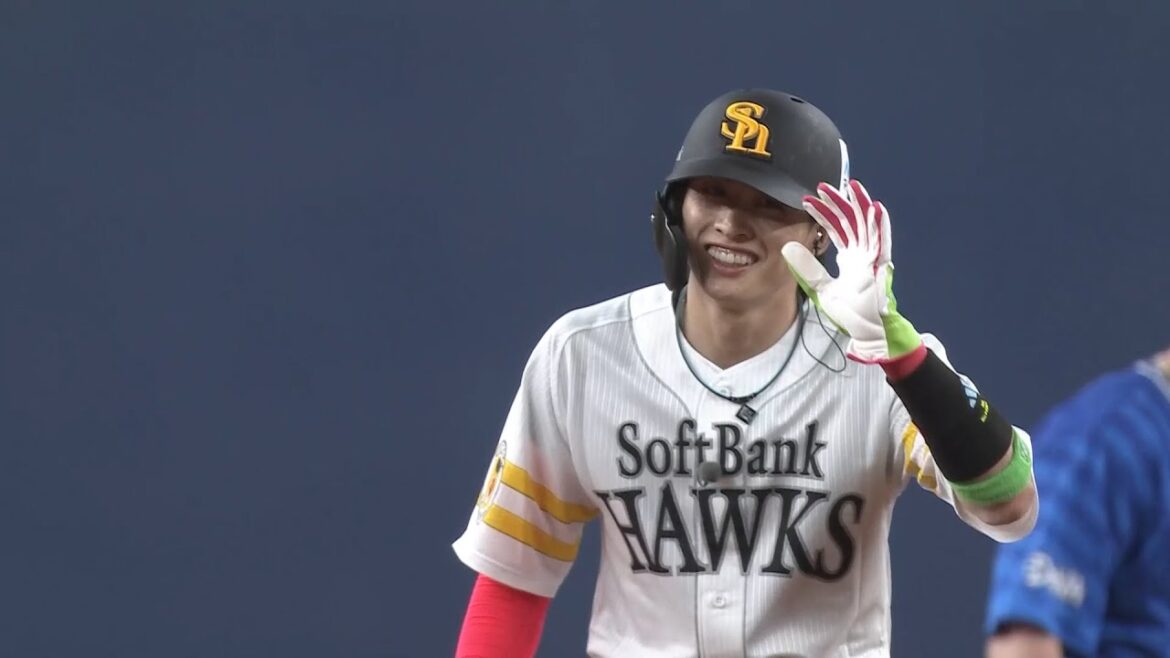 元チームメイトとガチンコ対決に勝利！？周東佑京（ソフトバンク）が二盗三盗を連続成功！ -マイナビオールスターゲーム2025・第1戦-