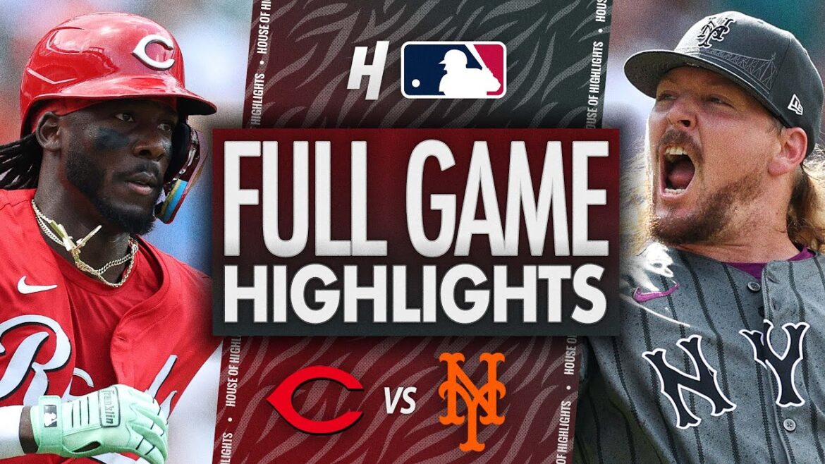 シンシナティ・レッズ対ニューヨーク・メッツ - フルゲームハイライト | 2025年7月20日 MLBシーズン