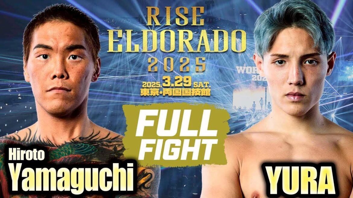 山口裕人 vs YURA／Hiroto Yamaguchi vs Yura｜2025.3.29 #RISE_ELDRD 2025【OFFICIAL】