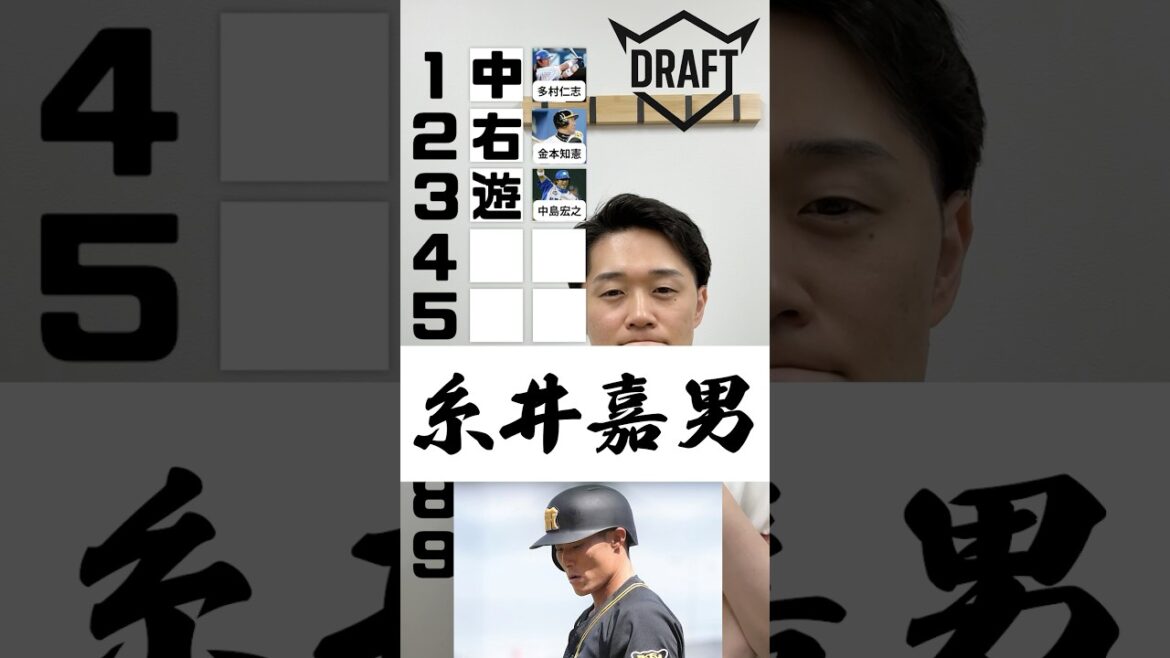 サバイバルドラフト #ドラフト #プロ野球 #サバイバル #糸井嘉男 #中田翔