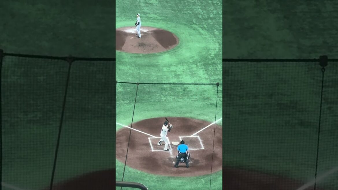 #shorts  阪神　湯浅京己がリチャードを149km/hストレートで見逃し三振に取る