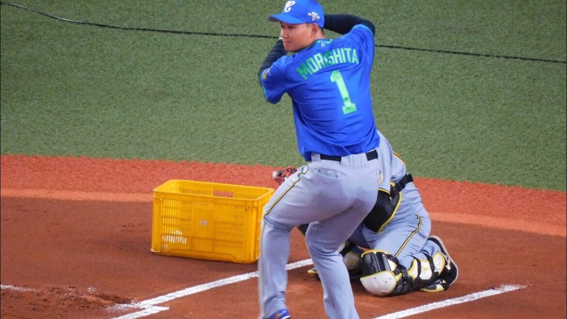 【何かあった?】初めてのホームラン競争 力んで1本に終わってしまう森下翔太 【何かあった?】初めてのホームラン競争 力んで1本に終わってしまう森下翔太