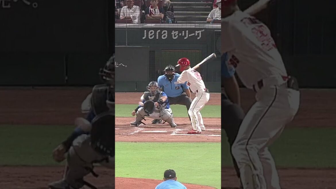 【大盛穂🔥】容赦ない牽制を掻い潜り見事盗塁を決める！【球団認定】カープ全力応援チャンネル