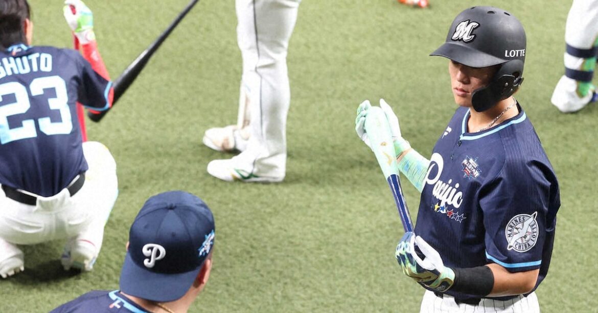 【球宴】全パは第2戦もガラポン打線！ 残り物に福？最後に残った4番はロッテ・山本大斗（スポニチ） - 毎日新聞