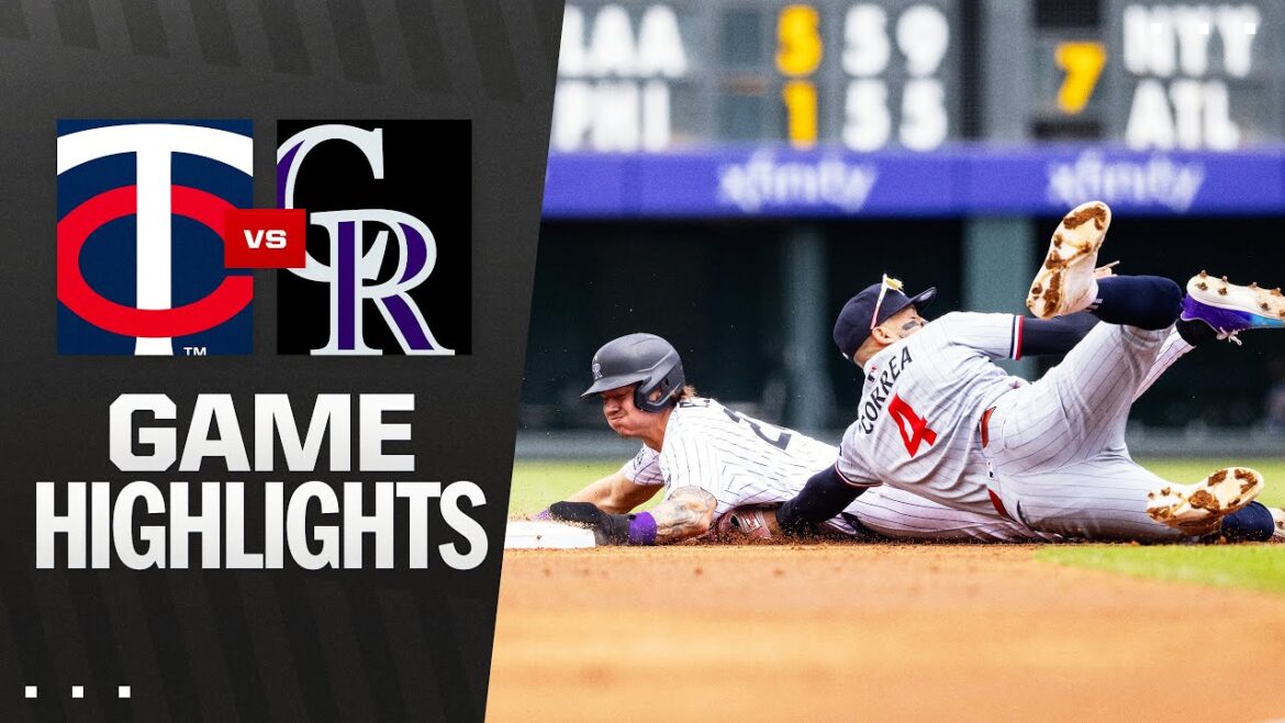 Twins vs. Rockies Game Highlights (7/20/25) | MLB Highlights Twins vs. Rockies Game Highlights (7/20/25) | MLB Highlights