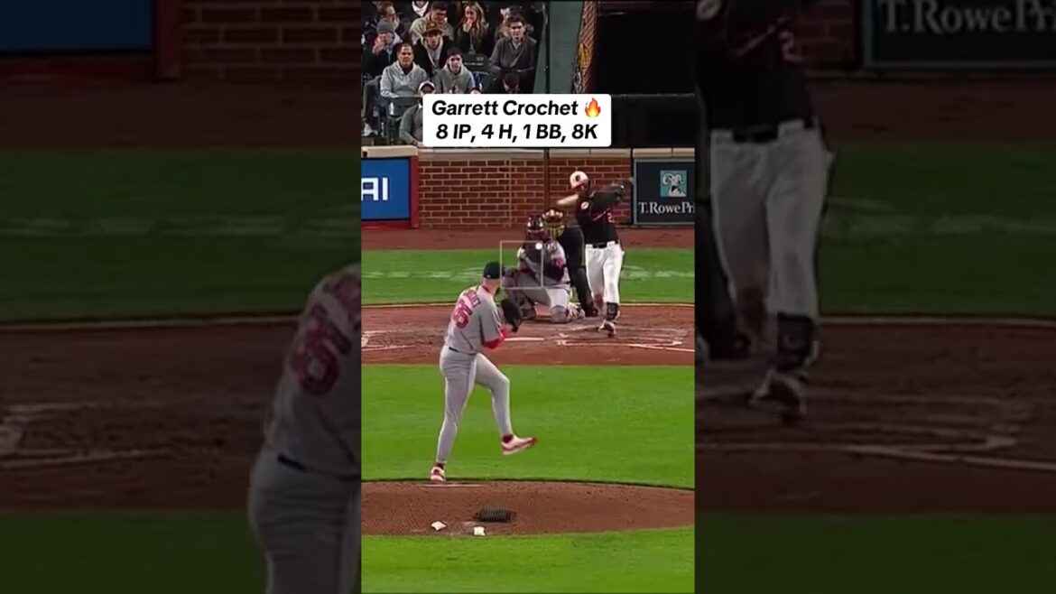 ギャレット・クロシェは燃えていた🔥 ギャレット・クロシェは燃えていた🔥