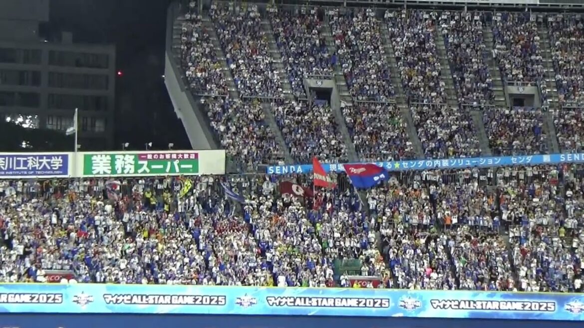 【読売倒せメドレー！攻めまくれ → チャンステーマ4】横浜DeNAベイスターズ チャンステーマ・応援歌｜オールスター2025 2025.07.24