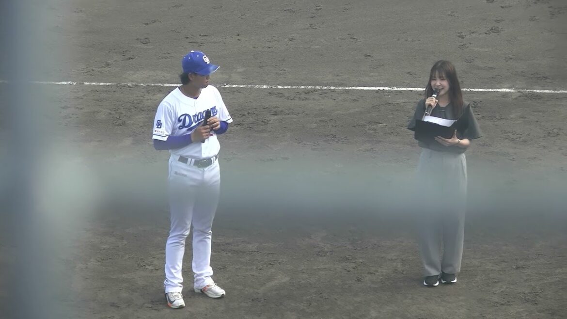 【ファーム どらほー】松木平優太投手、ヒーローインタビューで落合英二監督のバースデー勝利を喜ぶ 中日ドラゴンズ VS  2025/5/16 福岡ソフトバンクホークス ナゴヤ球場