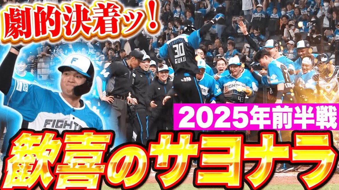 2025年前半戦 歓喜のサヨナラ勝ち特集【Supported by 三和シヤッター】