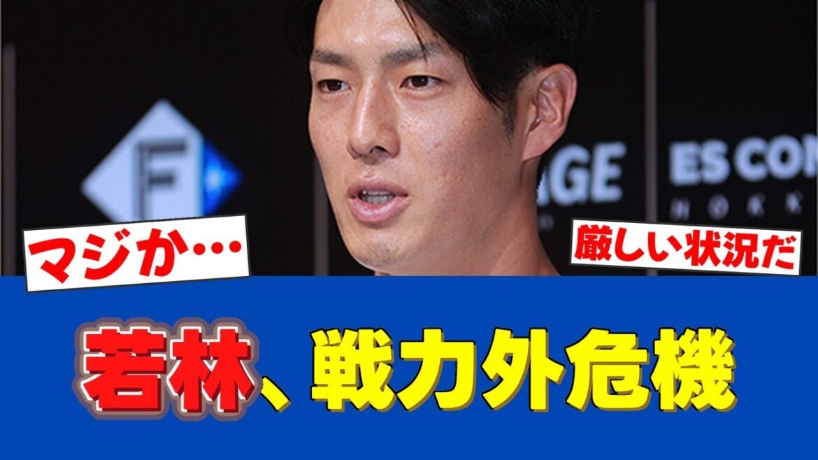 【崖っぷち】巨人からトレード加入の若林晃弘、再び放出候補に…厳しい現実【日ハムファンの反応】【F速報】 【崖っぷち】巨人からトレード加入の若林晃弘、再び放出候補に…厳しい現実【日ハムファンの反応】【F速報】