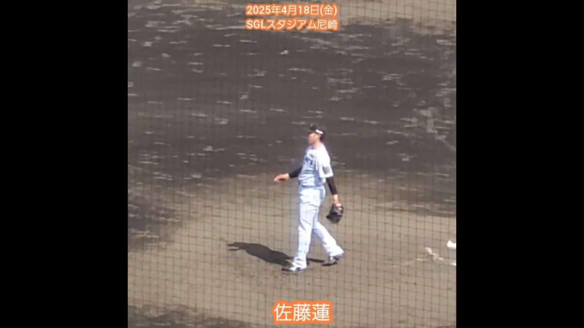 20250418　手術前、#佐藤蓮 の投球ﾌｫｰﾑ　#shorts　阪神ﾀｲｶﾞｰｽ2軍@日鉄鋼板SGLｽﾀｼﾞｱﾑ尼崎［ｳｴｽﾀﾝ･ﾘｰｸﾞ 2軍戦］