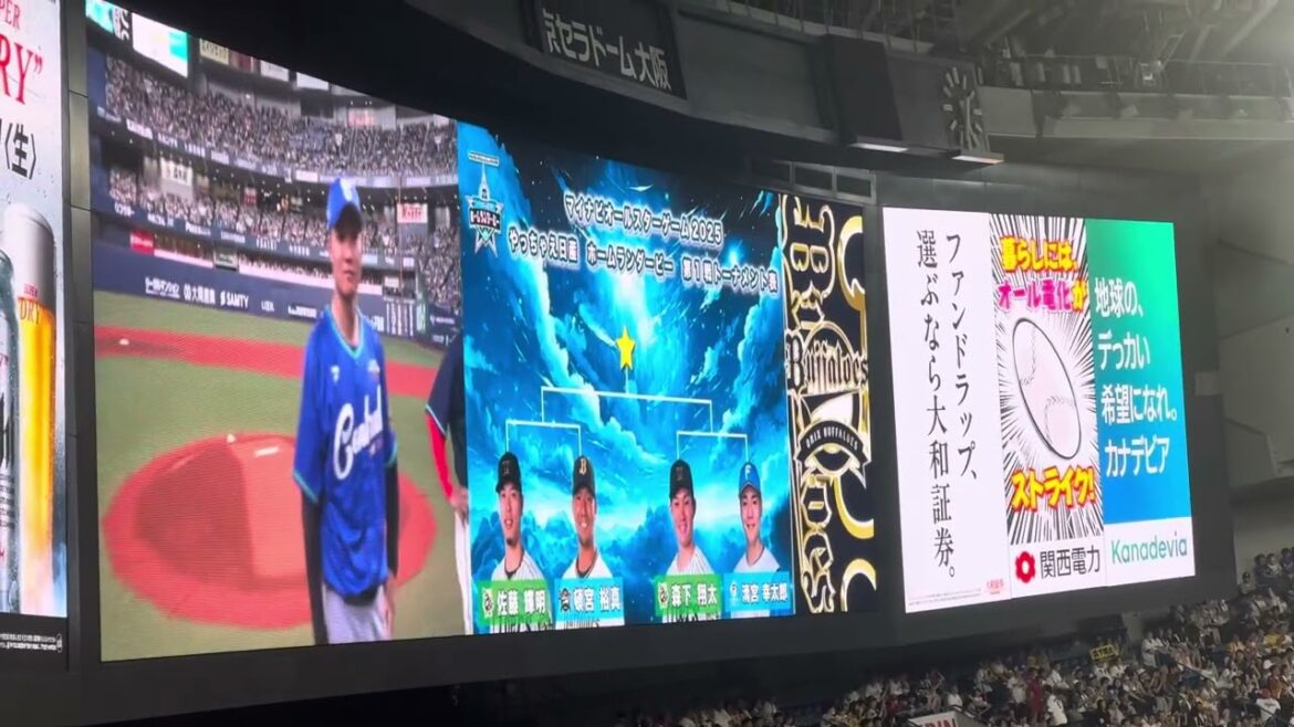 【8選手登場】マイナビオールスター2025 ホームランダービー 選手紹介