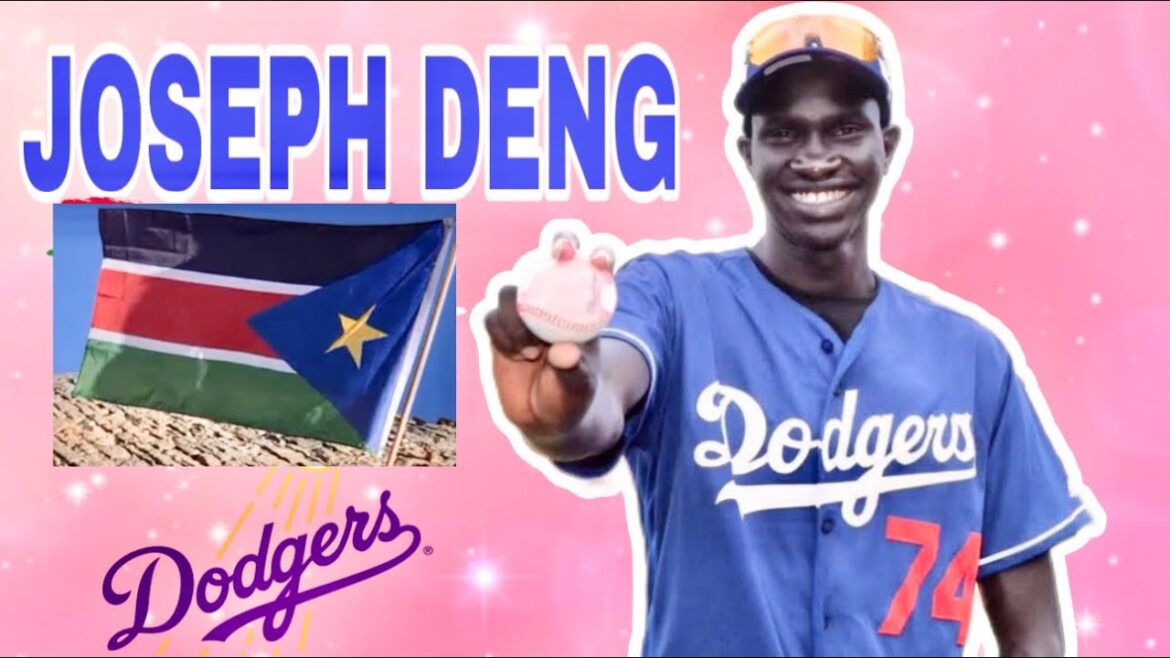 JOSEPH DENG el primer jugador de SUDÁN que firma con equipo de MLB (DODGERS )